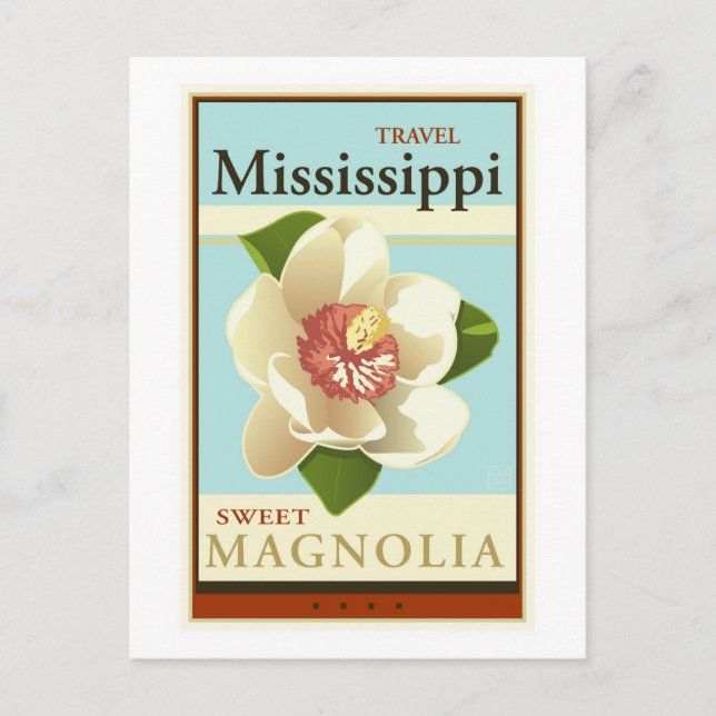 Carte Postale Voyage Mississippi (Devant)
