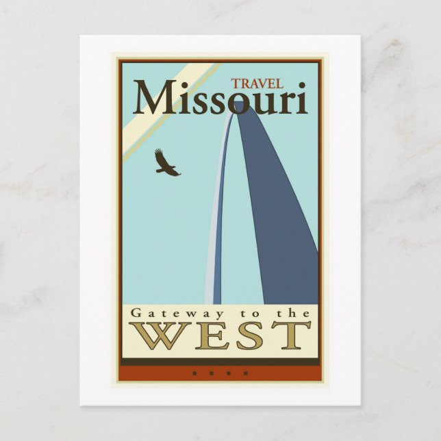 Carte Postale Voyage Missouri (Devant)