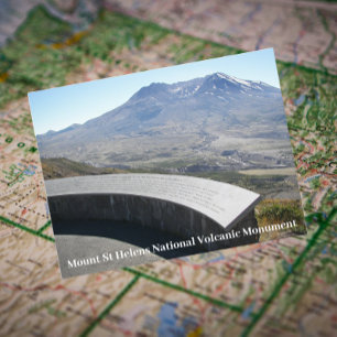 Carte Postale Voyage Monument National Volcanique du Mont St Hel