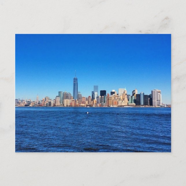 Carte Postale Voyage - NYC Skyline (Devant)