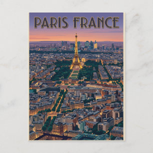 Carte Postale Voyage Paris France