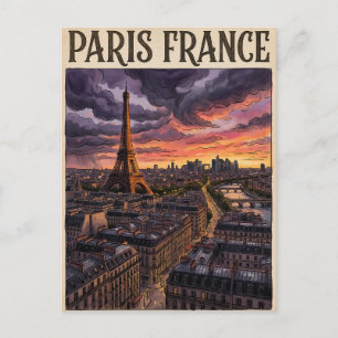 Carte Postale Voyage Paris France