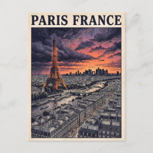 Carte Postale Voyage Paris France