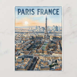 Carte Postale Voyage Paris France