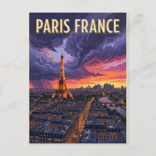 Carte Postale Voyage Paris France