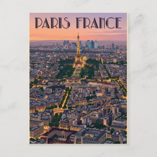 Carte Postale Voyage Paris France