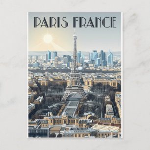 Carte Postale Voyage Paris France