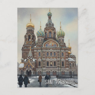 Carte Postale Voyage Russie Saint-Pétersbourg