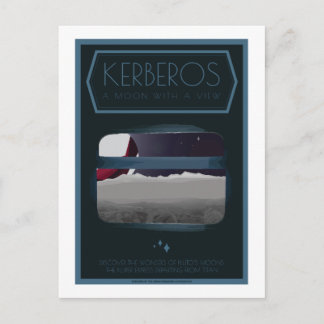 Carte postale Voyage spatial - Kerberos