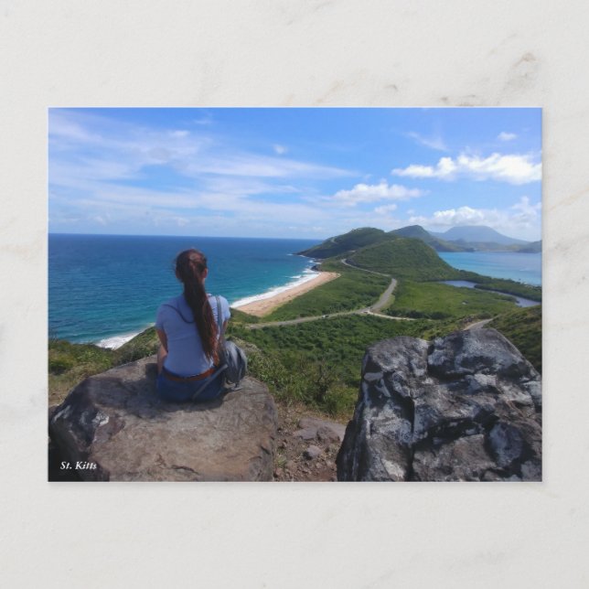 Carte Postale Voyage St Kitts (Devant)