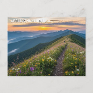Carte Postale Voyage sur le sentier des Appalaches