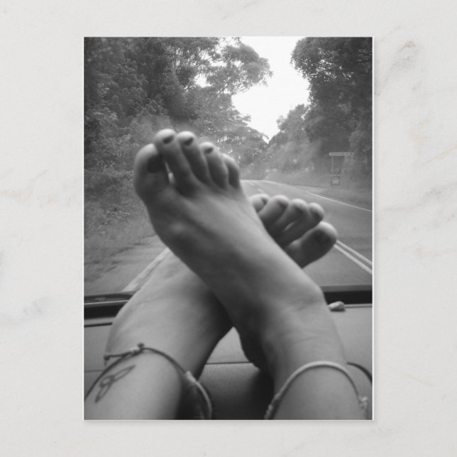 Carte Postale Voyage sur route (Devant)