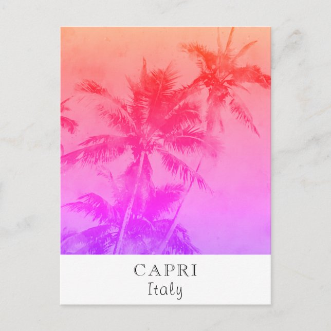 Carte Postale *~* Voyage tropical - AP25 Personnaliser la feuill (Devant)