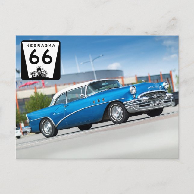Carte postale voyage US Route 66 (Devant)