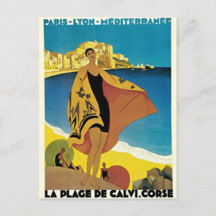Carte Postale Voyage vintage