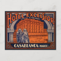 Voyage Vintage, Casablanca au Maroc, Afrique