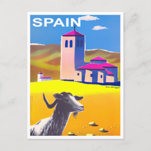 Carte Postale Voyage vintage en Espagne