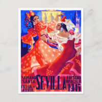 Voyage vintage Feria de Sevilla 1945