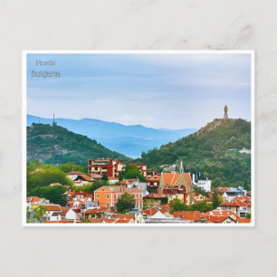 Carte Postale voyage vintage plovdiv bulgaria CITY Bulgarie