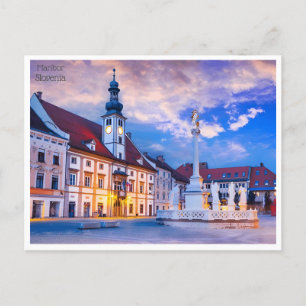Carte Postale voyage vintage retro Maribor Slovénie
