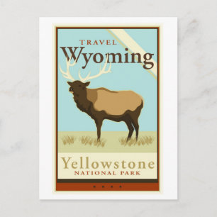 Carte Postale Voyage Wyoming