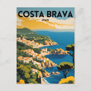 Carte Postale Voyager Costa Brava Espagne