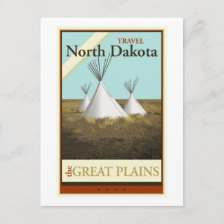 Carte Postale Voyager dans le Dakota du Nord