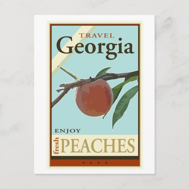 Carte Postale Voyager en Géorgie (Devant)