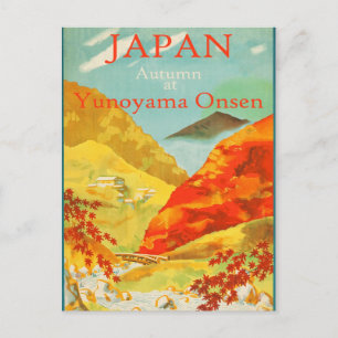 Carte Postale Voyages vintages au Japon