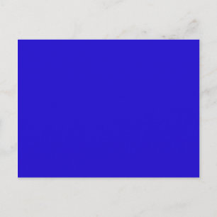 Carte Postale Vraiment bleu