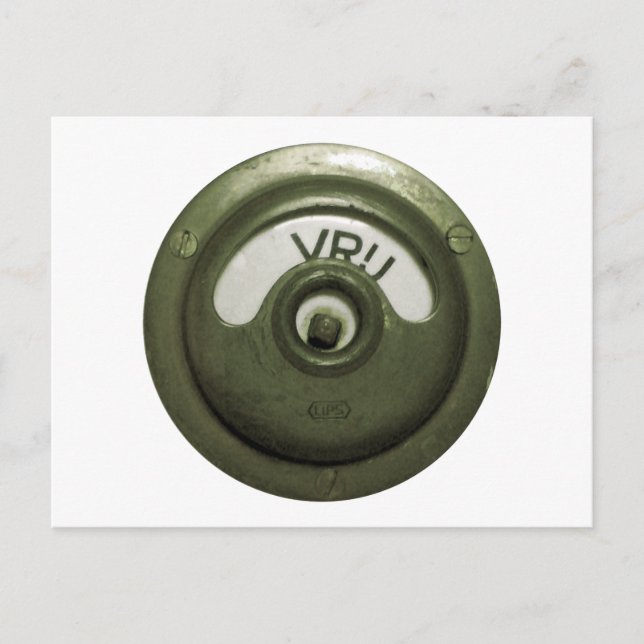 Carte Postale Vrij, vacant (Devant)