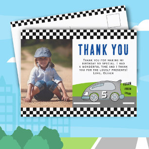 Carte Postale Vroom Racing Voiture Road Boy Photo Anniversaire M