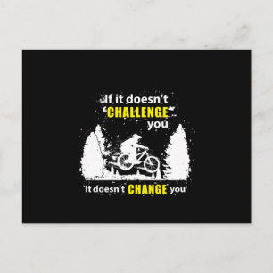 Carte Postale VTT VTT VTT Vélo Idée cadeau