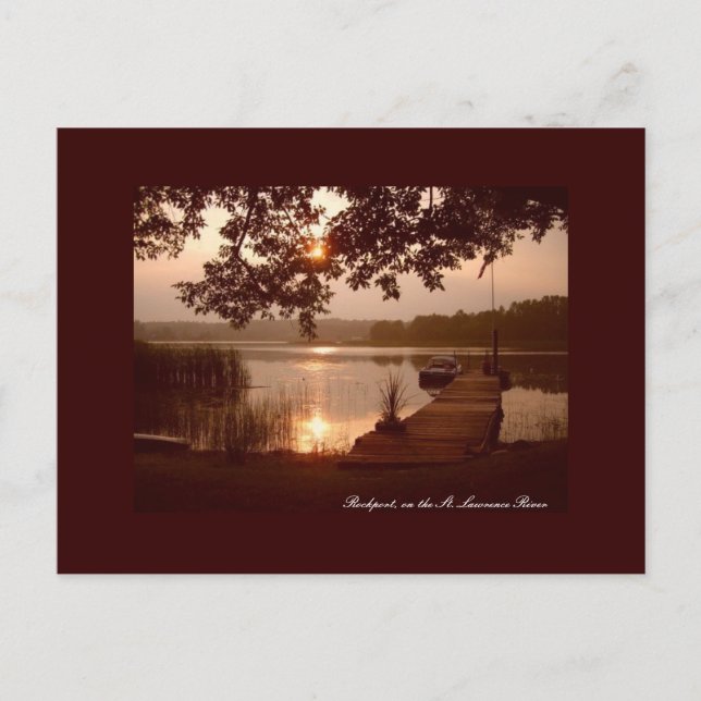 Carte Postale Vue 1000 îles (Devant)