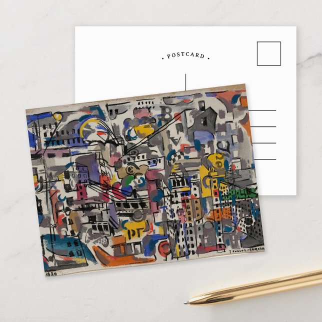 Carte Postale Vue à vol d'oiseau de New York | Joaquín Torres-Ga (Créateur téléchargé)