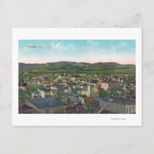 Carte Postale Vue aérienne de CityCorvallis, OU