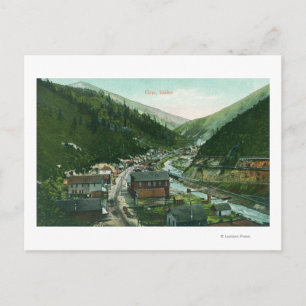 Carte Postale Vue aérienne de CityGem, ID