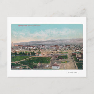 Carte Postale Vue aérienne de CityPocatello, ID