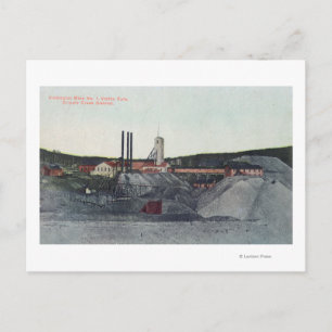 Carte Postale Vue aérienne de la mine Vindicateur no 1Victor, CO