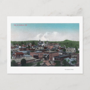 Carte Postale Vue aérienne de la ville # 2Jackson, CA