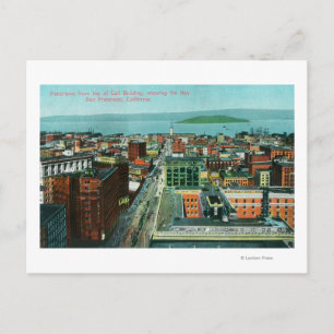 Carte Postale Vue aérienne de la ville depuis l'édifice de l'app