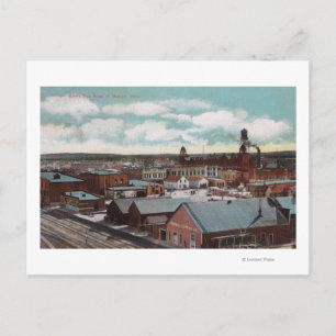 Carte Postale Vue aérienne de la ville, TracksNampa, ID