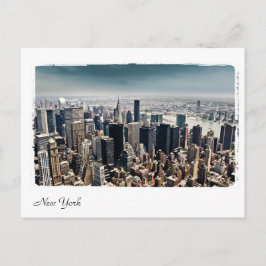 Carte Postale vue aérienne de New York
