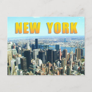 Carte Postale Vue aérienne de New York City