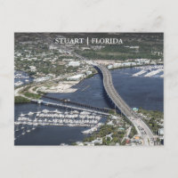 Vue aérienne de Stuart Florida