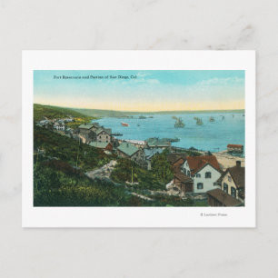 Carte Postale Vue aérienne du fort Rosecret et de la ville