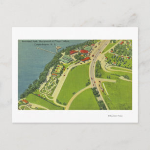 Carte Postale Vue aérienne du parc Roseland