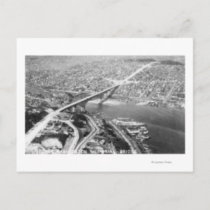 Carte Postale Vue aérienne du pont Aurora