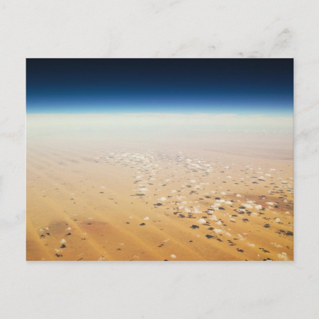 Carte Postale Vue aérienne d'un désert (Devant)