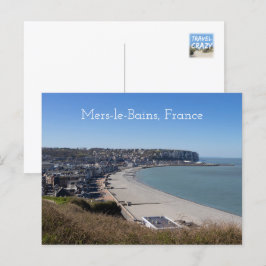 Carte Postale Vue aérienne, Mers-le-Bains, France
